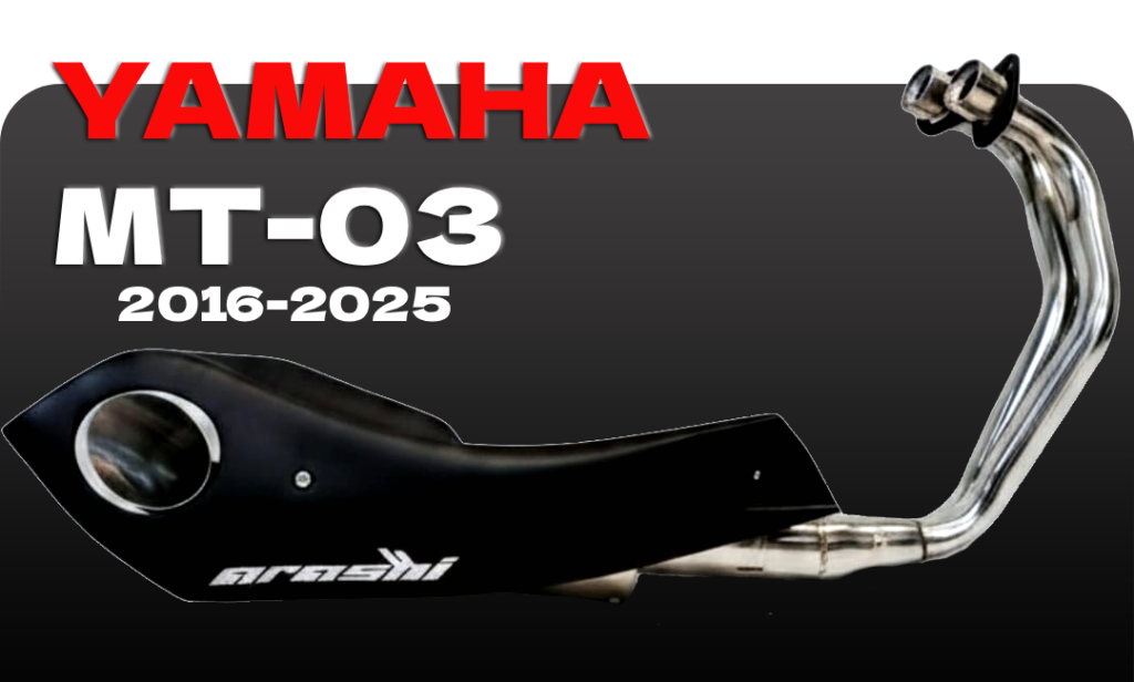 esxapamento esportivo para mt03